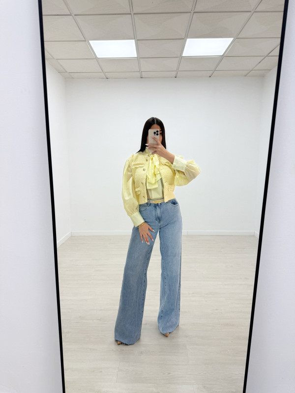 CAMISA LAZADA AMARILLA