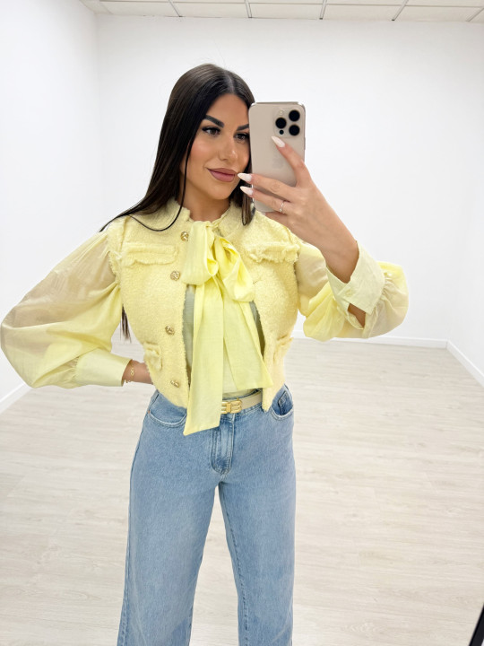CAMISA LAZADA AMARILLA