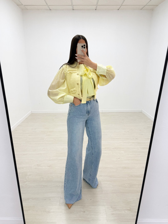 CAMISA LAZADA AMARILLA