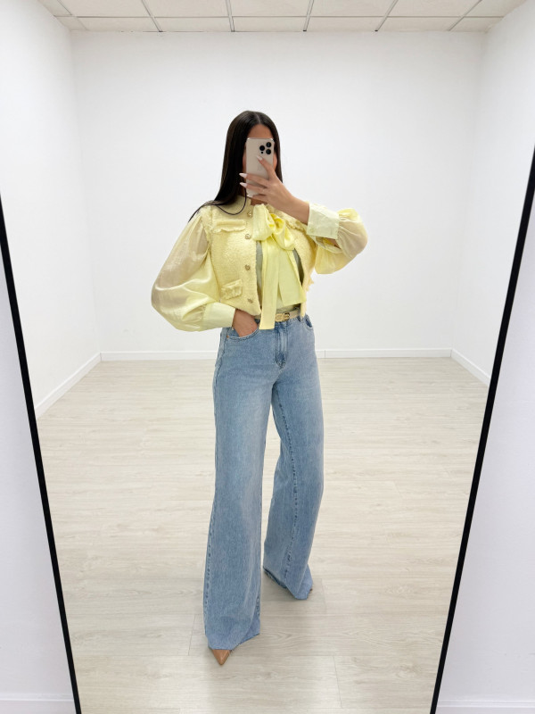 CAMISA LAZADA AMARILLA