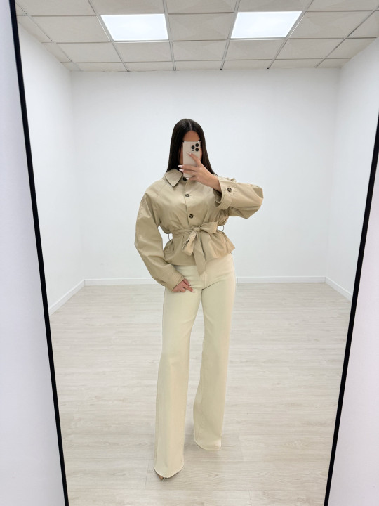 PANTALÓN HIGHT QUALITY BEIGE