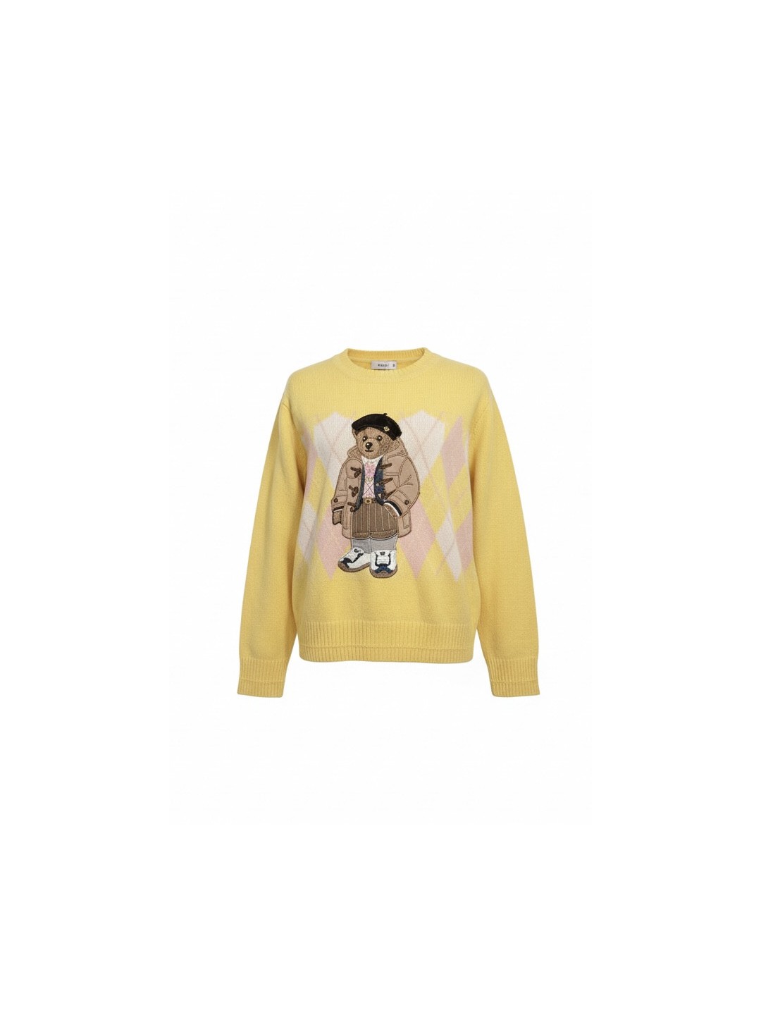 JERSEY OSO ROMBOS AMARILLO