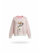 JERSEY OSO RAYAS ROSA