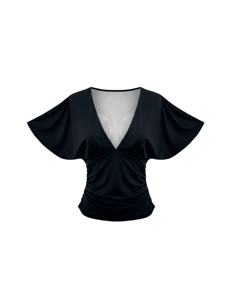 TOP ALBA NEGRO (LICRA FRÍA)