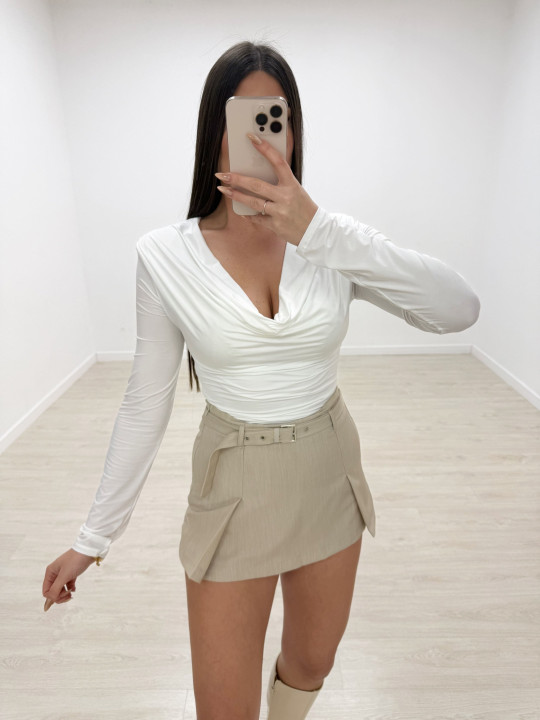 FALDA PANTALÓN BRIANA BEIGE