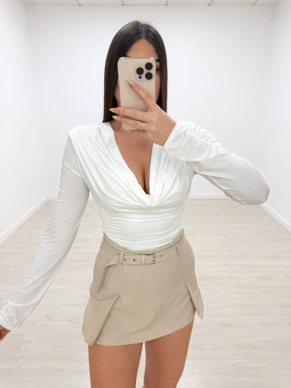 FALDA PANTALÓN BRIANA BEIGE