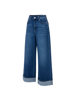 PANTALÓN VAQUERO DOBLADILLO (ELÁSTICO)