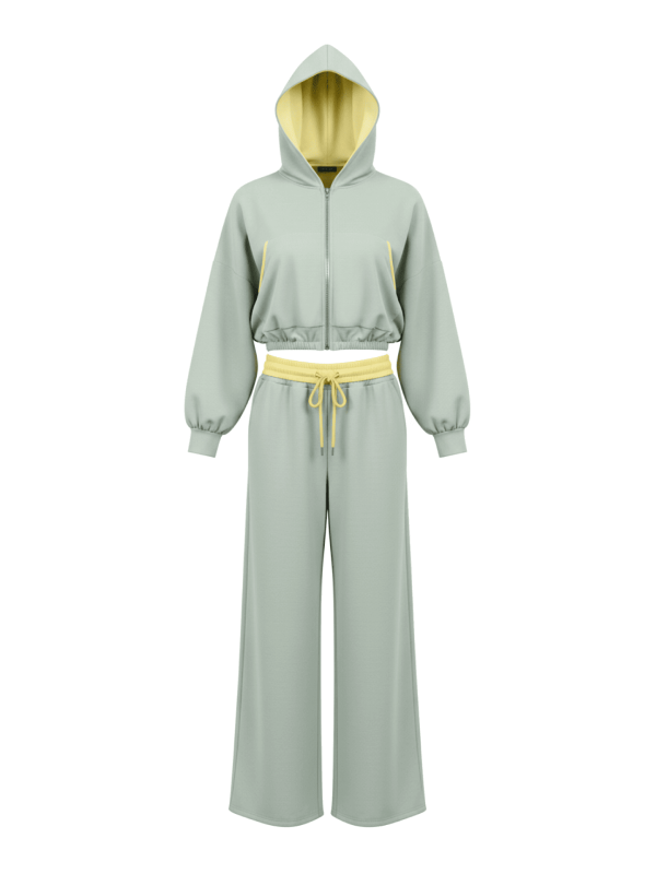 CONJUNTO DUO VERDE AGUA