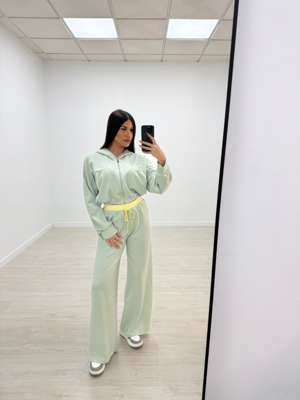 CONJUNTO DUO VERDE AGUA