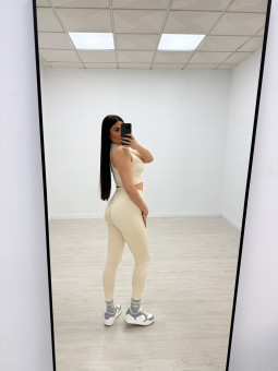 CONJUNTO DEPORTIVO SISA BEIGE