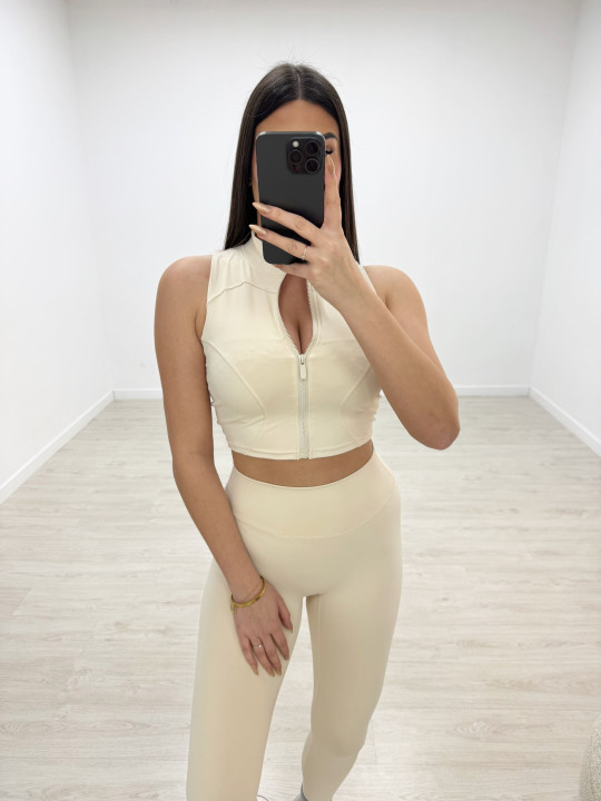 CONJUNTO DEPORTIVO SISA BEIGE