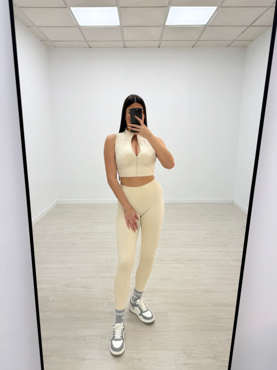 CONJUNTO DEPORTIVO SISA BEIGE