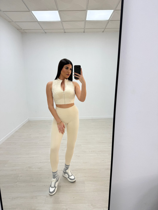 CONJUNTO DEPORTIVO SISA BEIGE