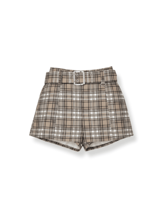 FALDA CINTURÓN CUADROS