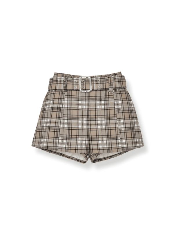 FALDA CINTURÓN CUADROS