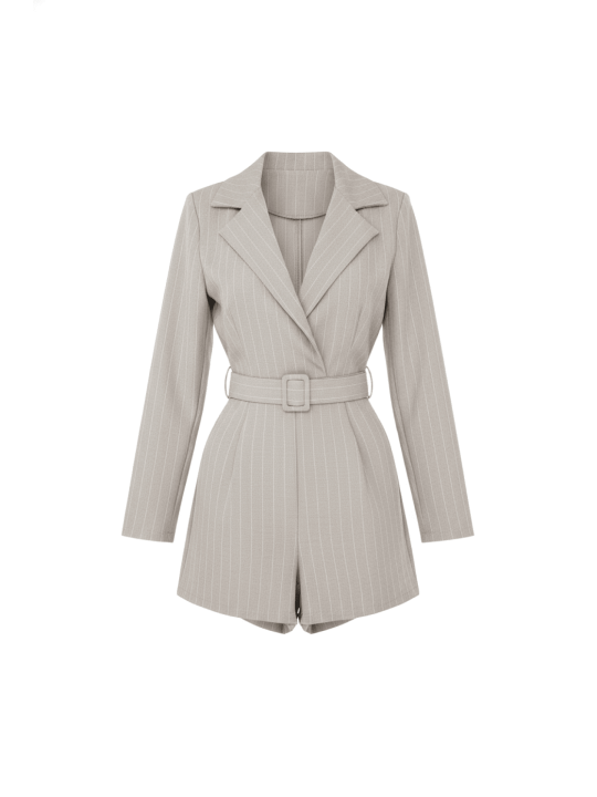 VESTIDO MONO RAYA DIPLOMÁTICA