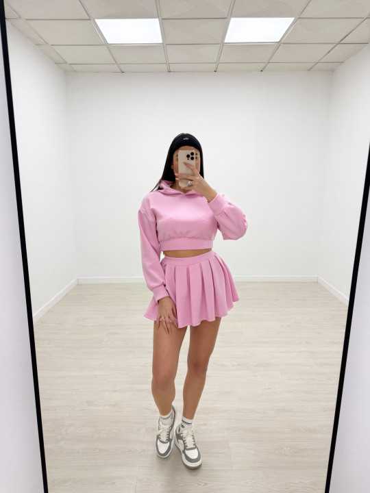 CONJUNTO SPORT TABLAS ROSA