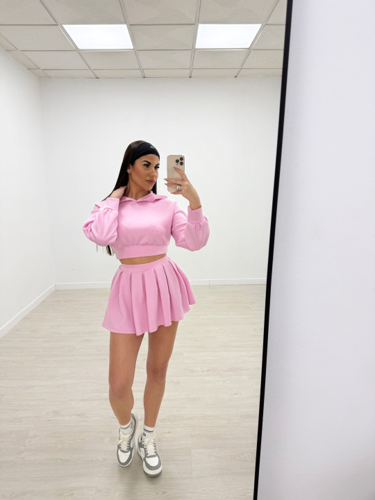 CONJUNTO SPORT TABLAS ROSA