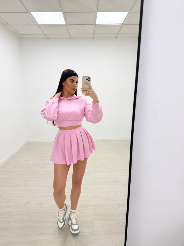 CONJUNTO SPORT TABLAS ROSA