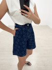 BERMUDA DENIM FLOR