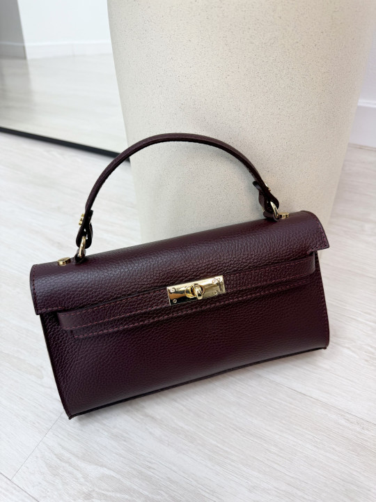 copy of BOLSO KELLY LONG BURDEOS (PIEL 100%)