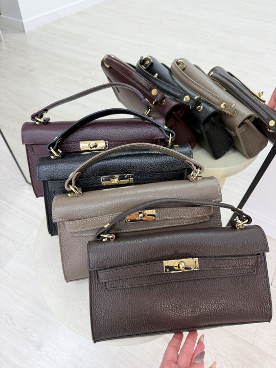 copy of BOLSO KELLY LONG NEGRO (PIEL 100%)