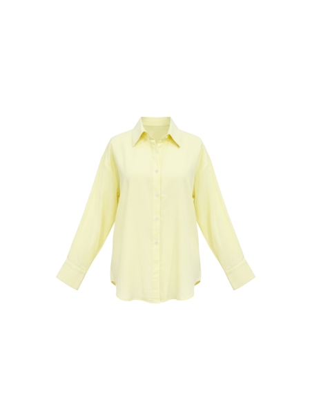CAMISA OVER PASTEL - AMARILLO