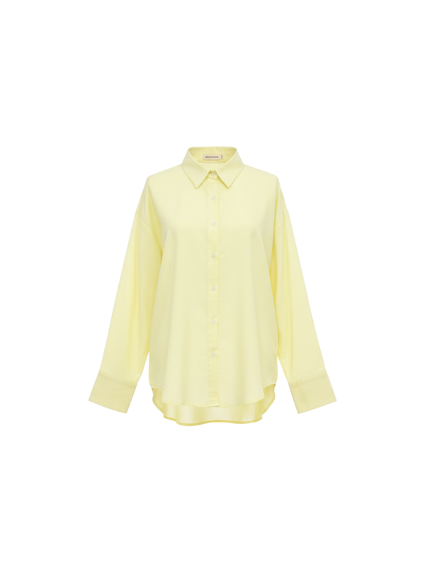 CAMISA OVER PASTEL - AMARILLO