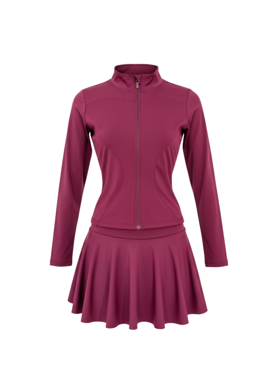 CONJUNTO FALDA LULÚ - VINO