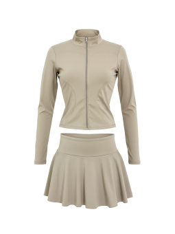 CONJUNTO FALDA LULÚ - CAMEL