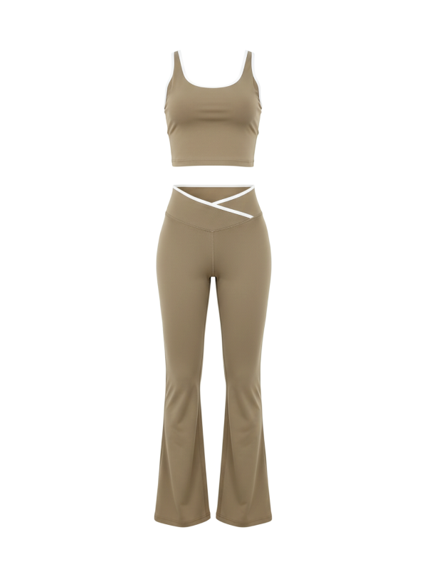 CONJUNTO YOGA PREMIUM - CAMEL