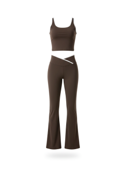 CONJUNTO YOGA PREMIUM - COFFE