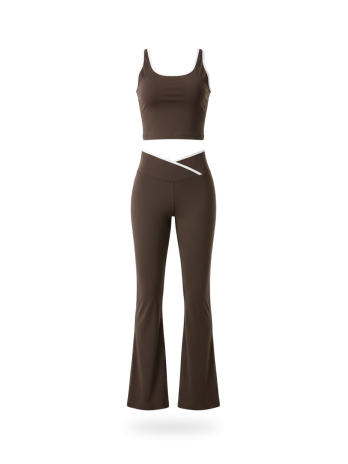 CONJUNTO YOGA PREMIUM - COFFE