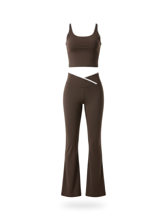 CONJUNTO YOGA PREMIUM - COFFE