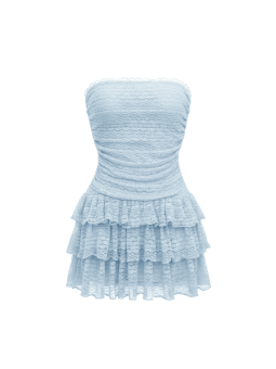 VESTIDO ANTONELLA - CELESTE