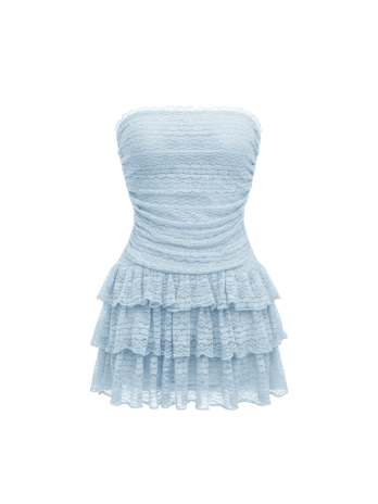 VESTIDO ANTONELLA - CELESTE