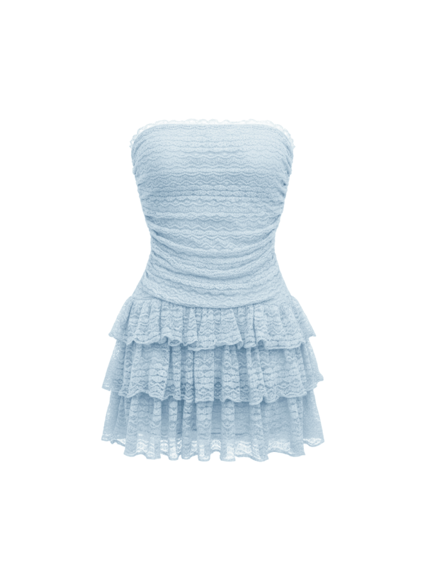 VESTIDO ANTONELLA - CELESTE