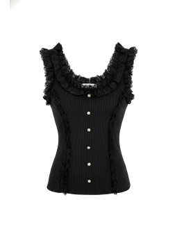 TOP ANTONELLA - NEGRO
