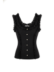 TOP ANTONELLA - NEGRO