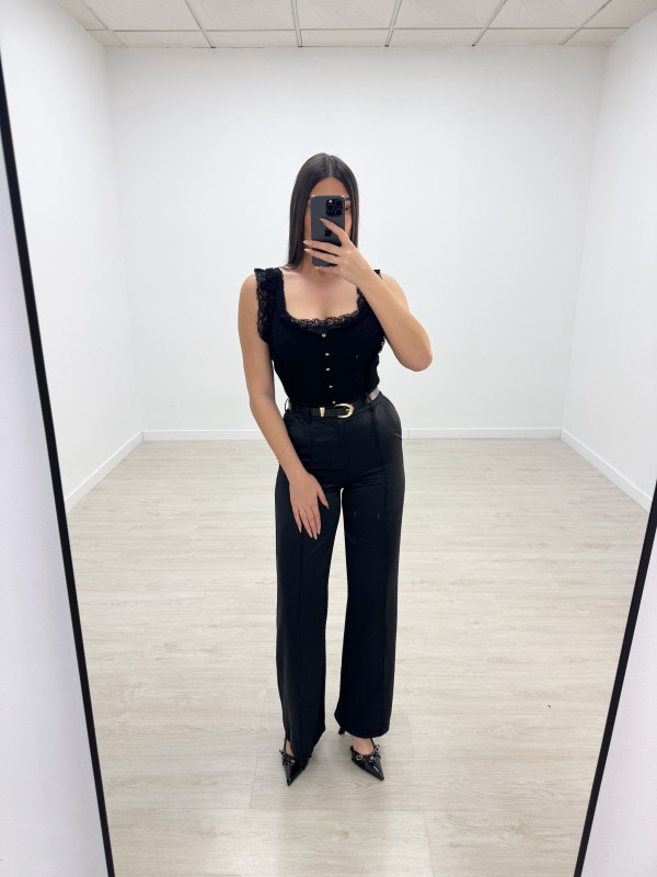 TOP ANTONELLA - NEGRO