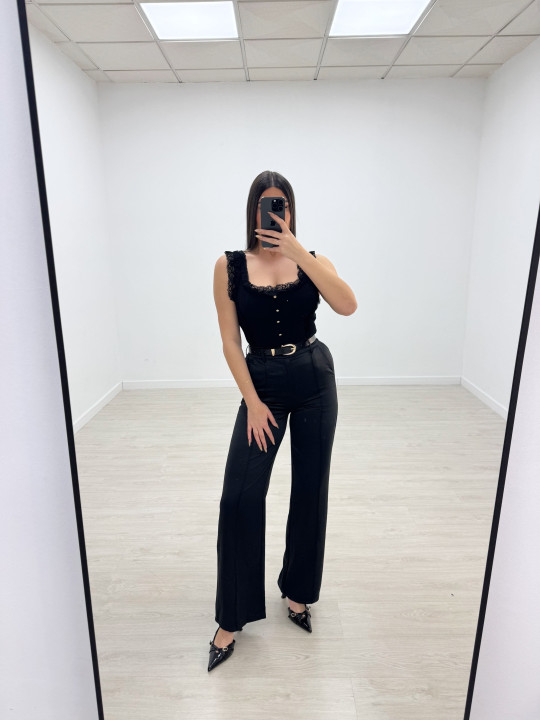 TOP ANTONELLA - NEGRO