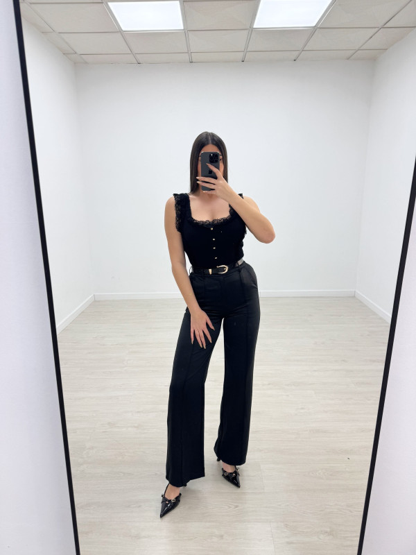 TOP ANTONELLA - NEGRO