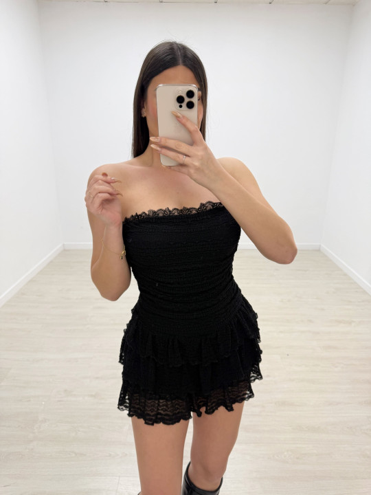 VESTIDO ANTONELLA - NEGRO