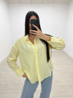CAMISA OVER PASTEL - AMARILLO