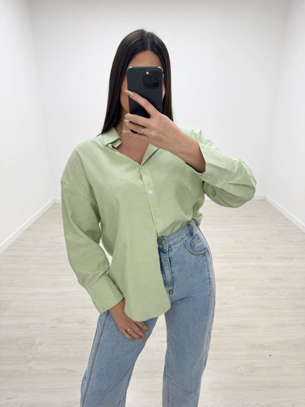 copy of CAMISA OVER PASTEL - AMARILLO