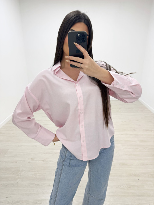 copy of CAMISA OVER PASTEL - AMARILLO