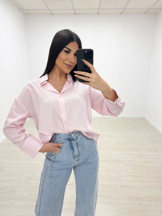 copy of CAMISA OVER PASTEL - AMARILLO