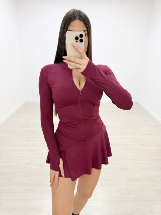 CONJUNTO FALDA LULÚ - VINO