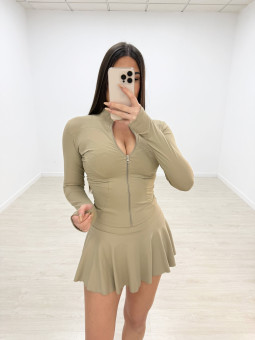 CONJUNTO FALDA LULÚ - CAMEL