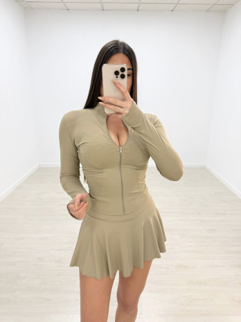 CONJUNTO FALDA LULÚ - CAMEL